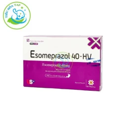 Esomeprazol 40 - HV - Hộp 4 vỉ x 7 viên